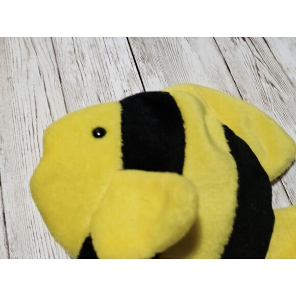 Ty Beanie Babies Bubbies Plushies Black & Yellow Stuffed Toy Rare - Picture 3 of 12